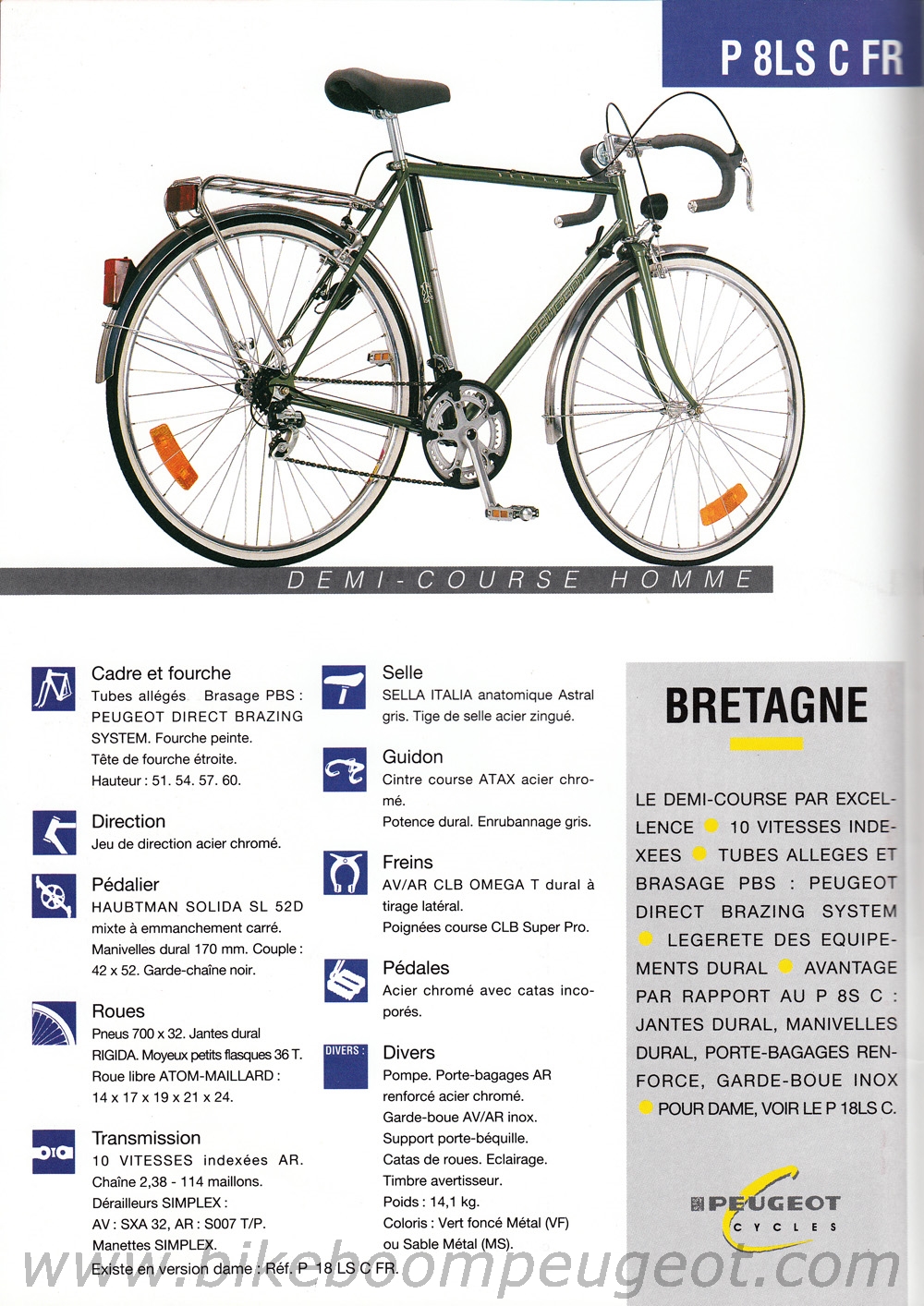 Velo best sale peugeot bretagne